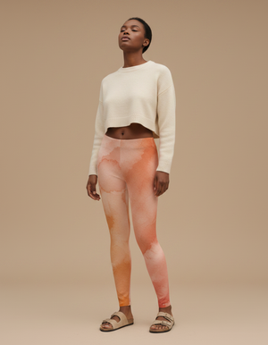 Women's Watercolor Leggings