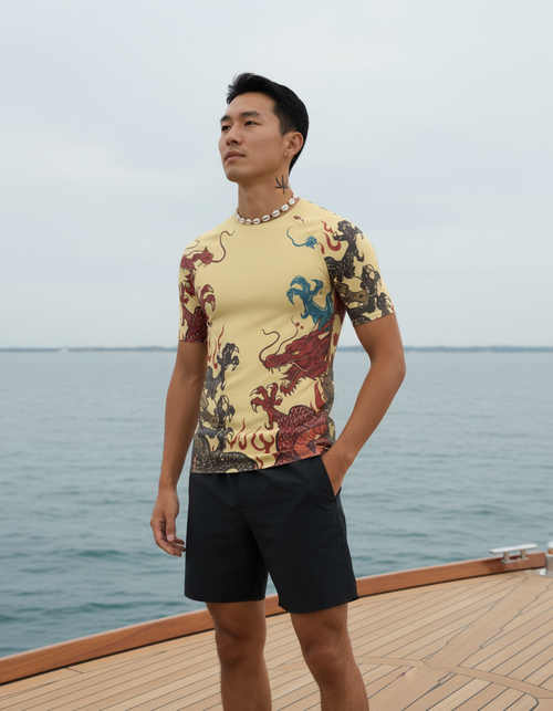 Vortex Rash Guard Men's Rashguard — Dripper