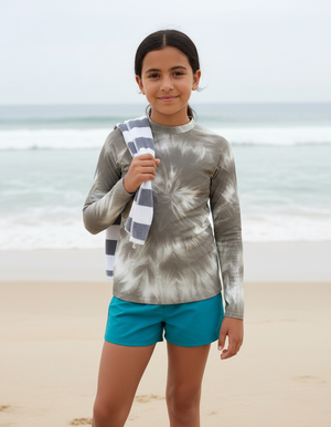 Angora Glacier Youth Rash Guard Youth Rash Guard — Dripper