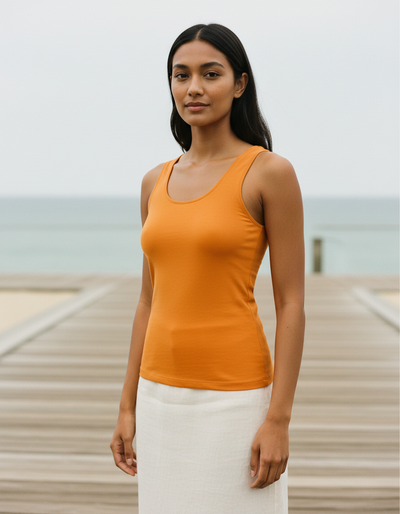 Women's Orange Tank Top tank top