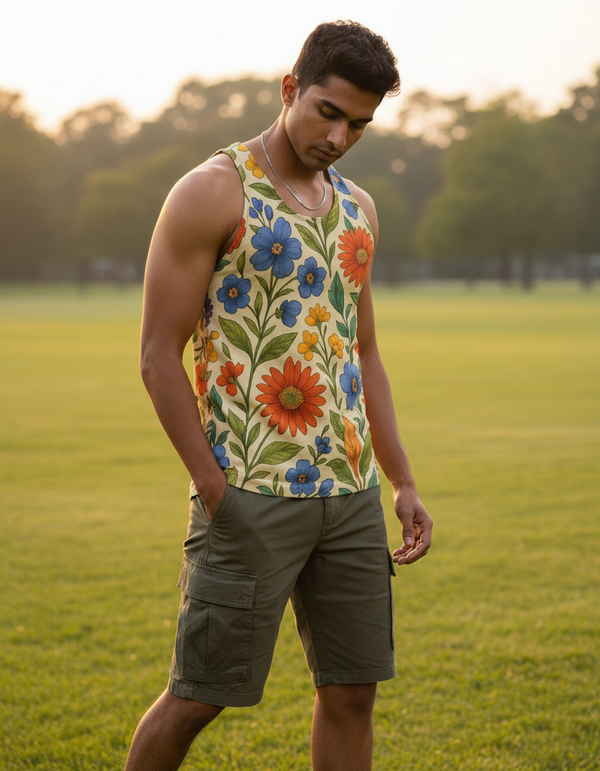 Men's Verdure tank tops