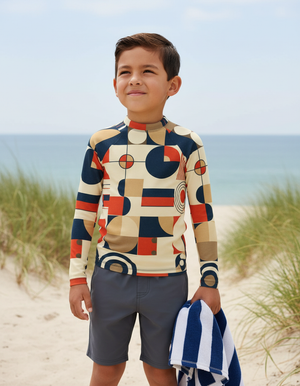 Kids Amber Haze Form kids rashguards