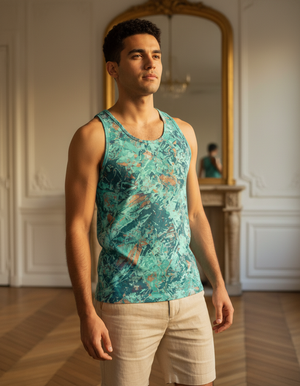 Men's Risograph Tank Top