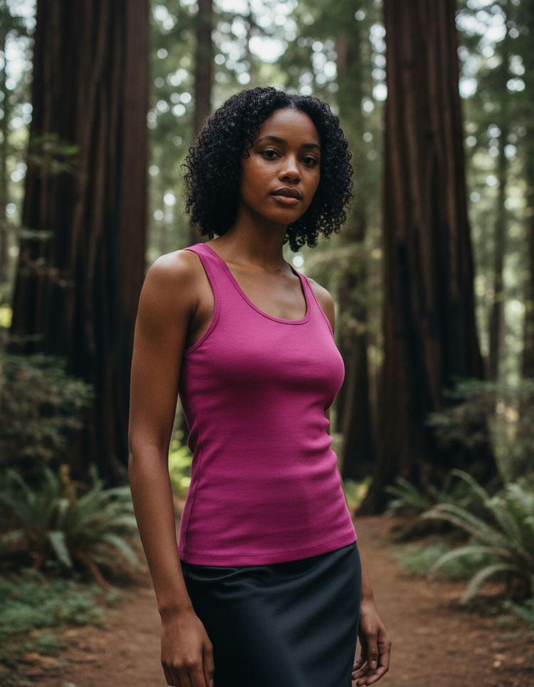 Magenta Tank Top Women's Tank Top — Dripper