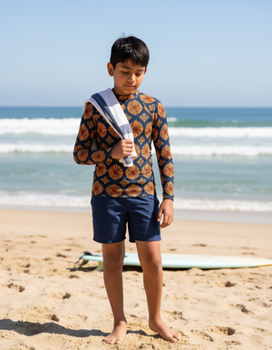 Youth Muskmelon Yuki youth rashguards