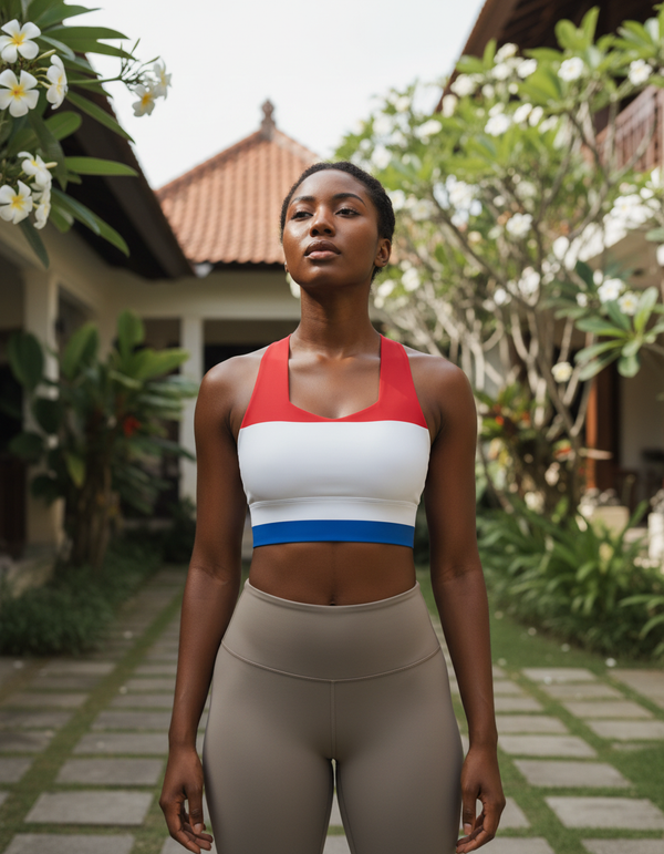 Dutch Collection longline sports bras