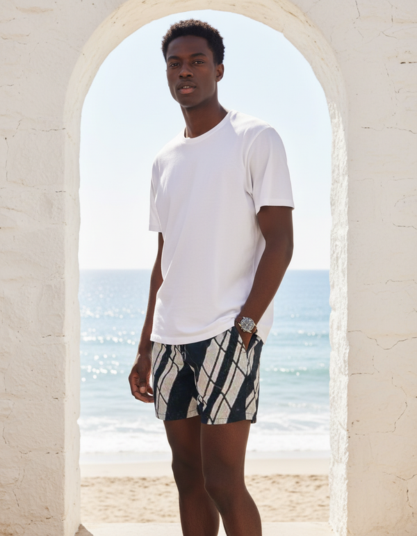 Bicolor Collection men's swim trunks