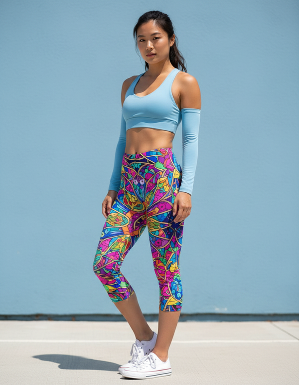 Solstice Capri Leggings bikini — Dripper