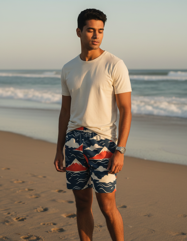 Men's Shippō Swim Trunks