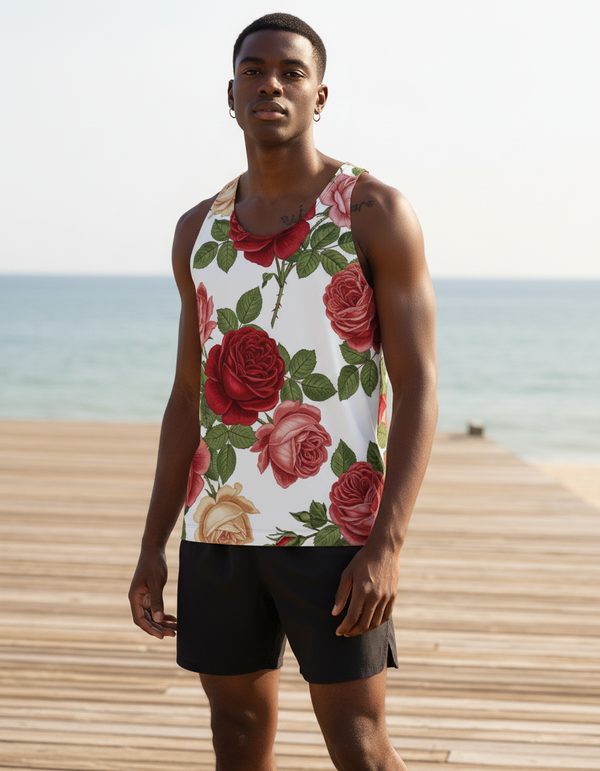Fleur Tank Top Men's Tank Top — Dripper
