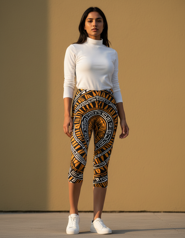 Quetzal Capri Leggings Capri Leggings — Dripper