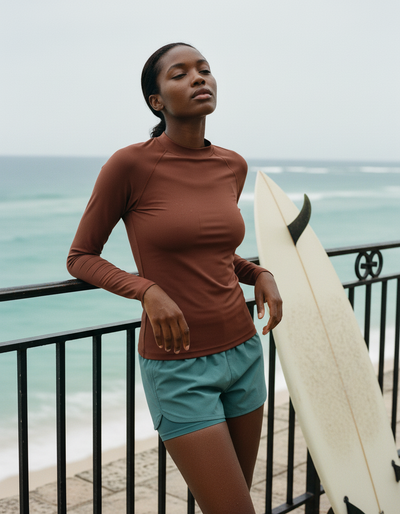 Women's Cedar rash guard