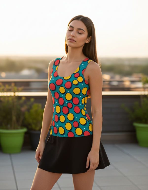 Women's Mosaic tank tops