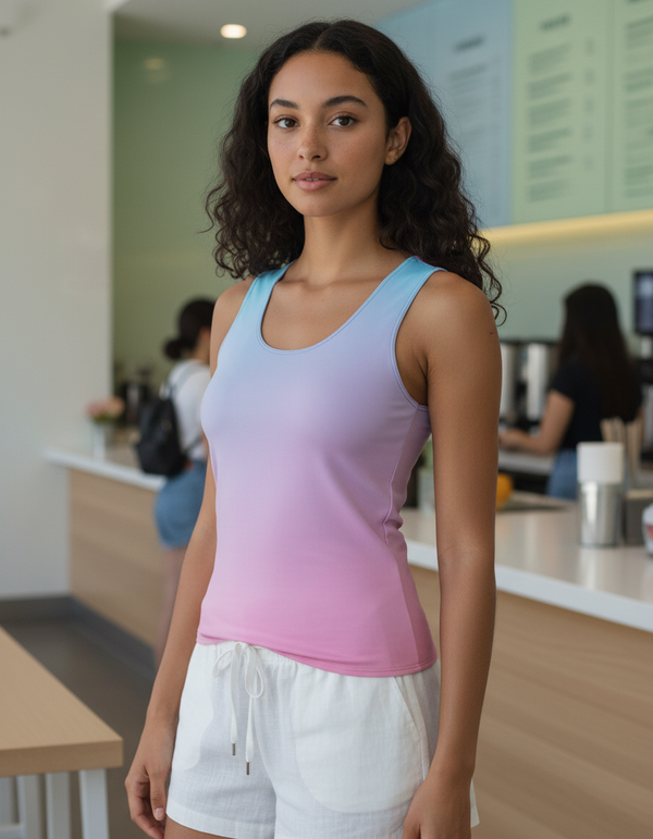 Tank Top in Burnished Lilac Elysium