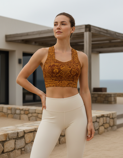 Mana Longline Sports Bra longline sports bra