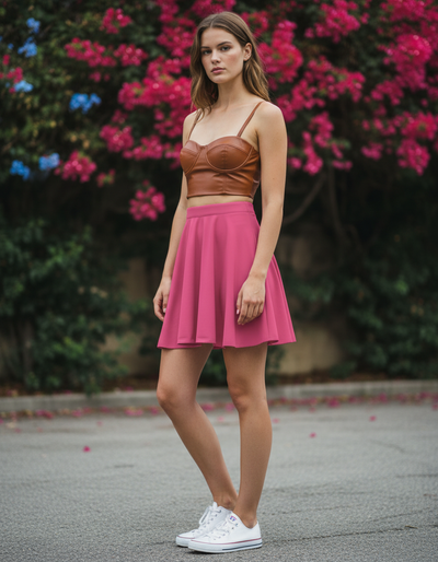 Rose Skater Skirt skater skirt