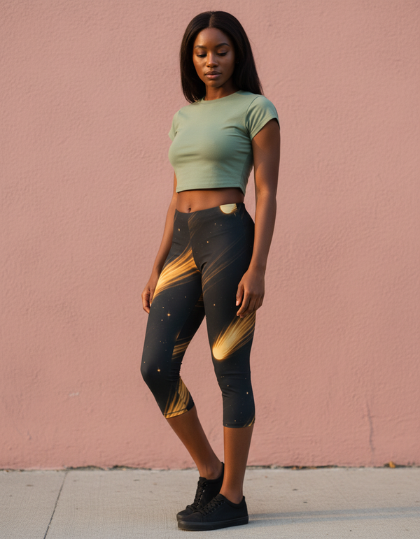 Encke Capri Leggings Capri Leggings — Dripper