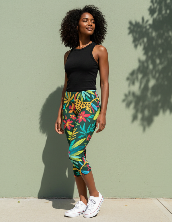 Serenity Capri Leggings Capri Leggings — Dripper