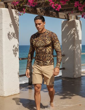 Polynesian Collection Rash Guard rashguards