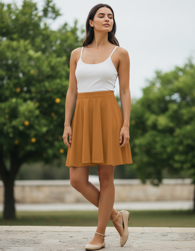 Copper Skater Skirt skater skirt