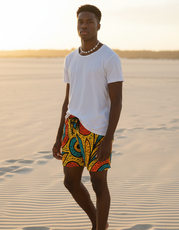 Ankara Collection men's swim trunks