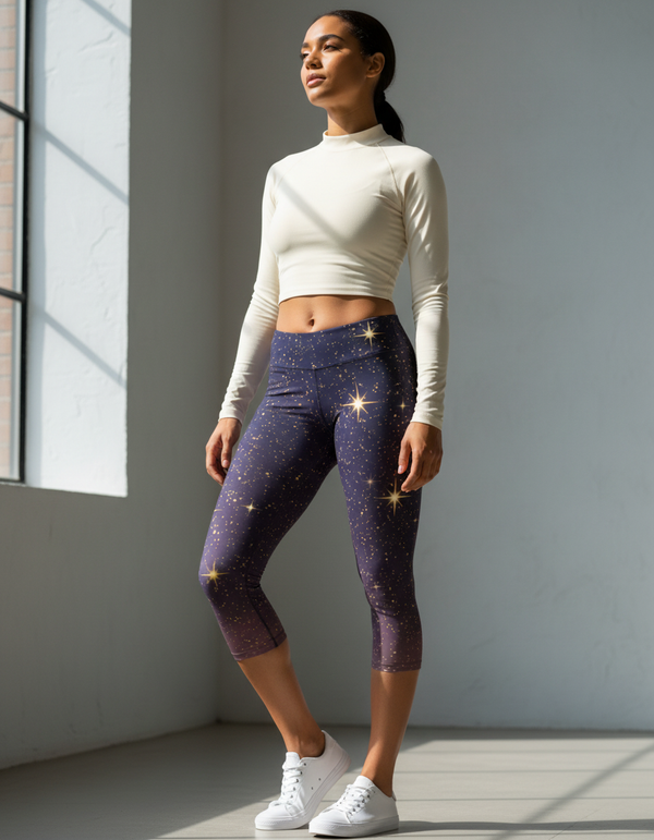 Celestia Capri Leggings Capri Leggings — Dripper