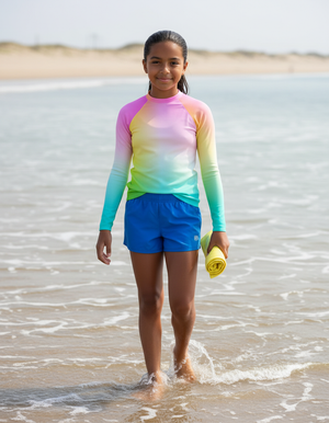 Acacia Prism Youth Rash Guard Youth Rash Guard — Dripper