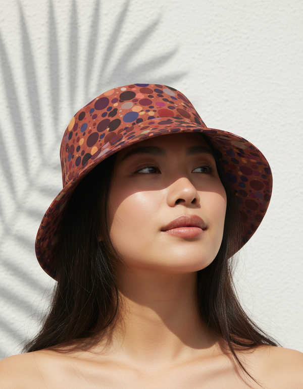 Polka Collection bucket hats