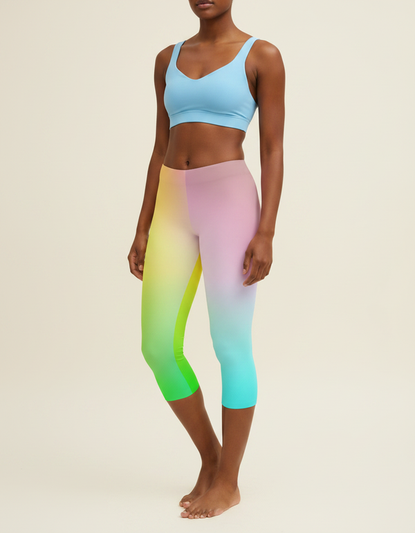 Leggings in Runway Emerald Prism