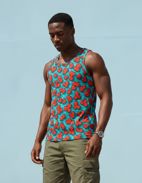 Men's Crescent tank tops