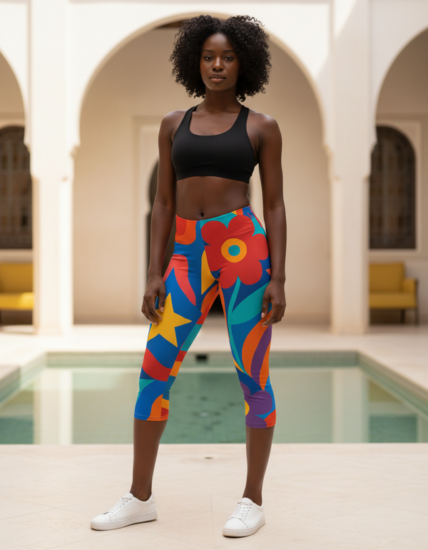 Serenity Capri Leggings Capri Leggings — Dripper