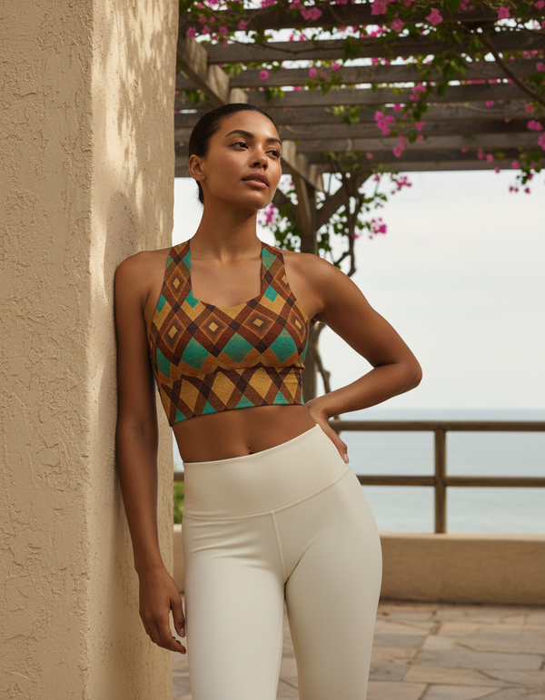 Horizon longline sports bras