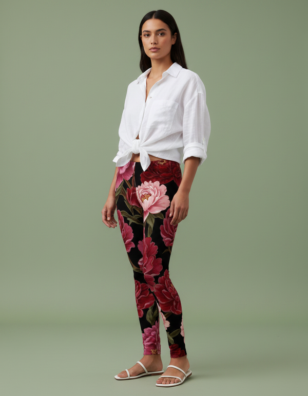 Blossom Leggings Women's Leggings — Dripper