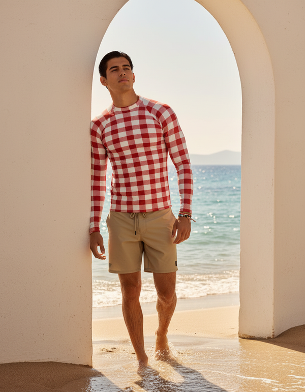 Vista Rash Guard Men's Rashguard — Dripper