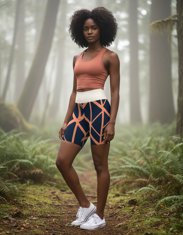 Yoga Shorts in Oasis