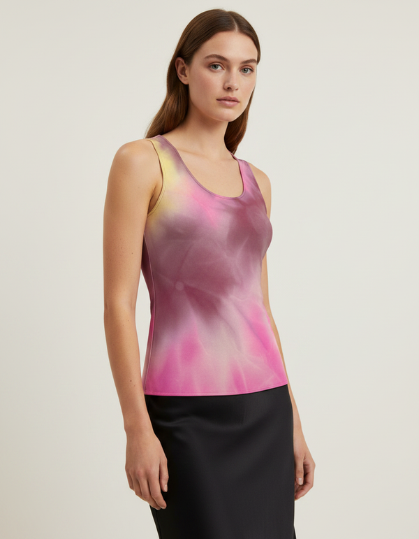 Tank Top in Amaranth Frost