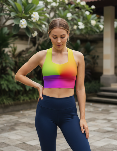 Prism Longline Sports Bra longline sports bra