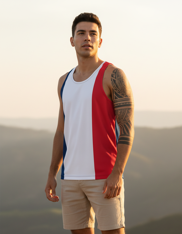 Tricolore Tank Top bikini — Dripper