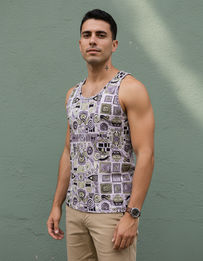 Men's Burnished Lilac Seraph Tank Top tank top