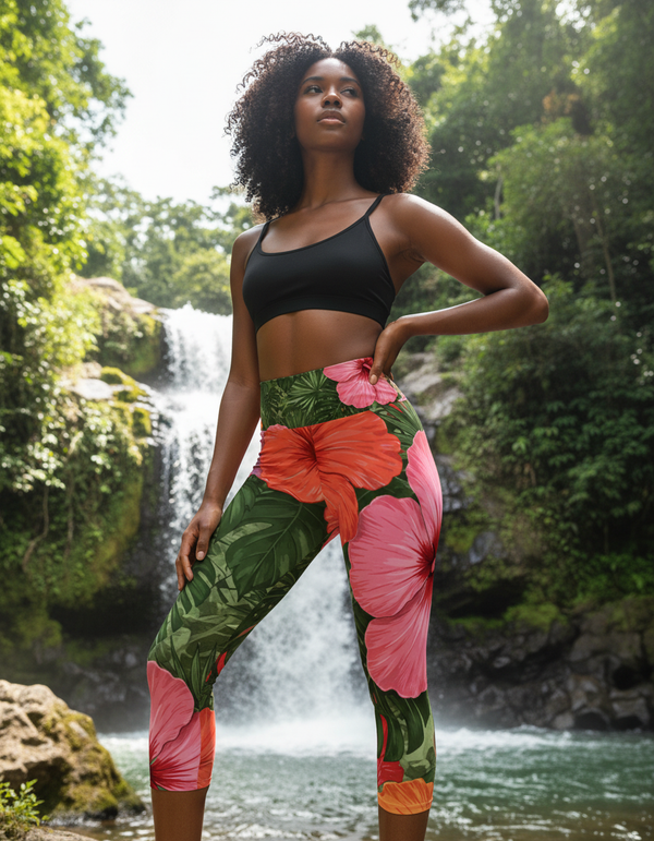 Paradise Capri Yoga Leggings bikini — Dripper