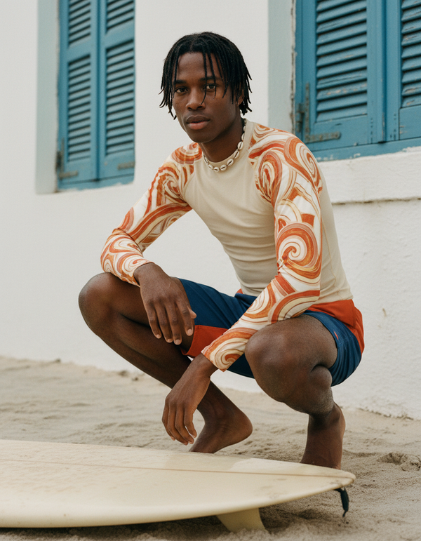 Rashguard in Angora Spectrum