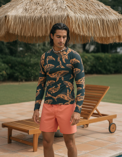 Men's Muskmelon Breeze rash guard