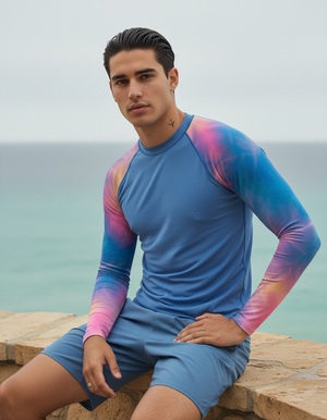 Frost Rash Guard Men's Rashguard — Dripper