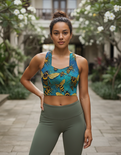 Wasp Longline Sports Bra longline sports bra