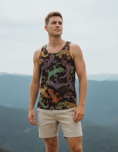 Men's Lava Falls Verdant Tank Top tank top