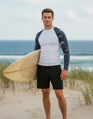 Men's Rhodonite Breeze men's short-sleeve rashguards