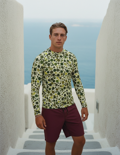 Men's Acacia Dapple rash guard