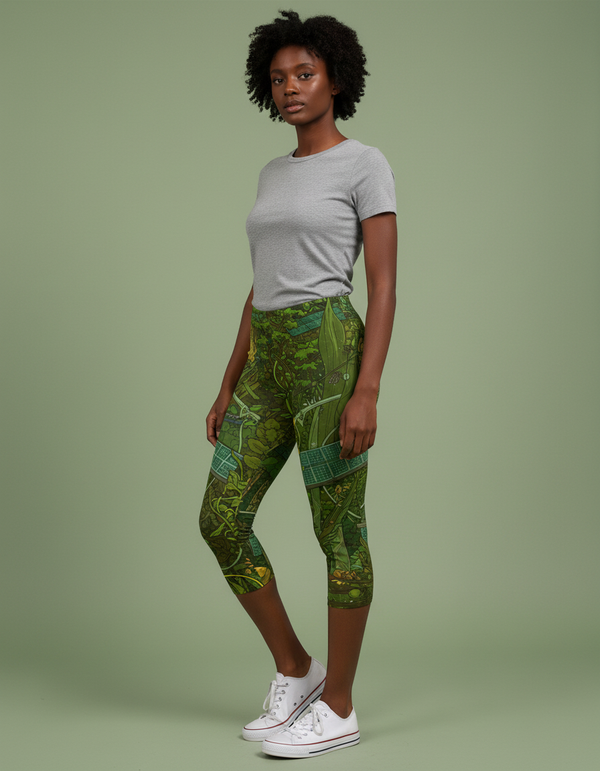 Radiance Capri Leggings Capri Leggings — Dripper
