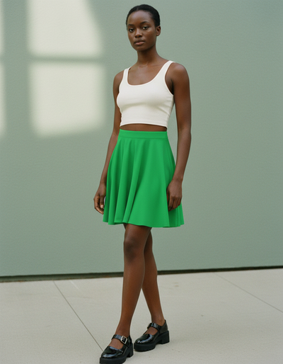 Malachite Skater Skirt skater skirt