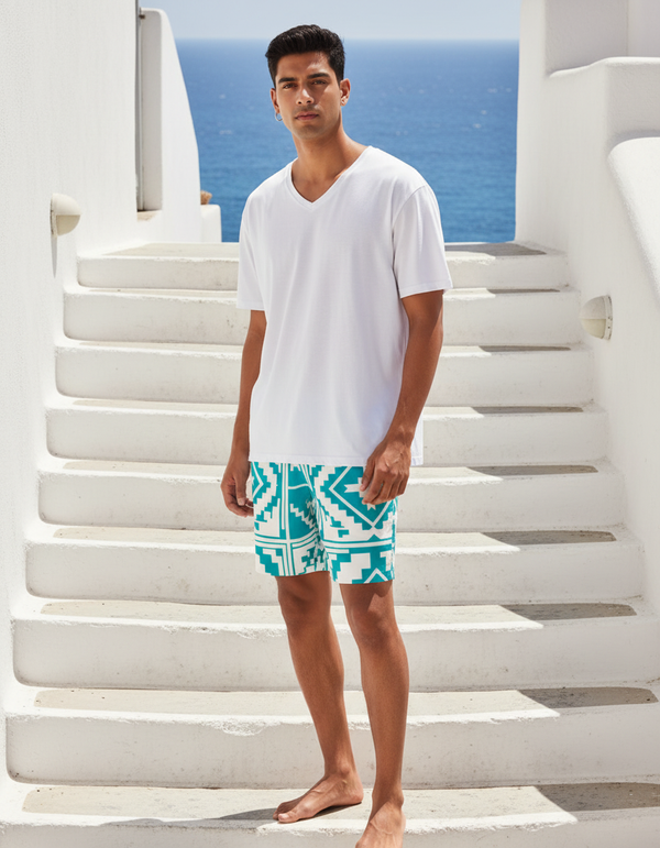 Southwestern Collection men's swim trunks